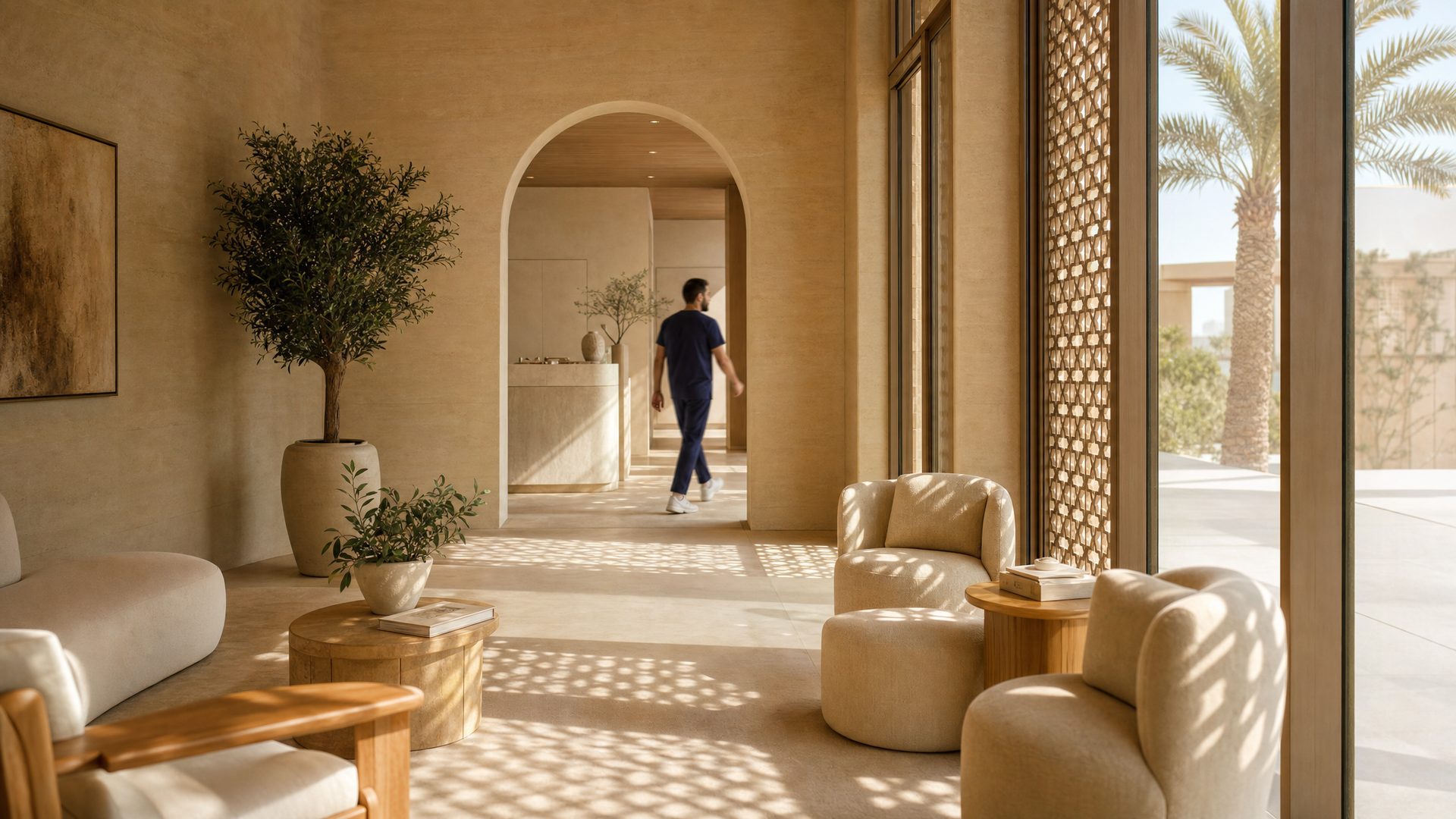A bright premium clinic consultation setting for UAE private clinics